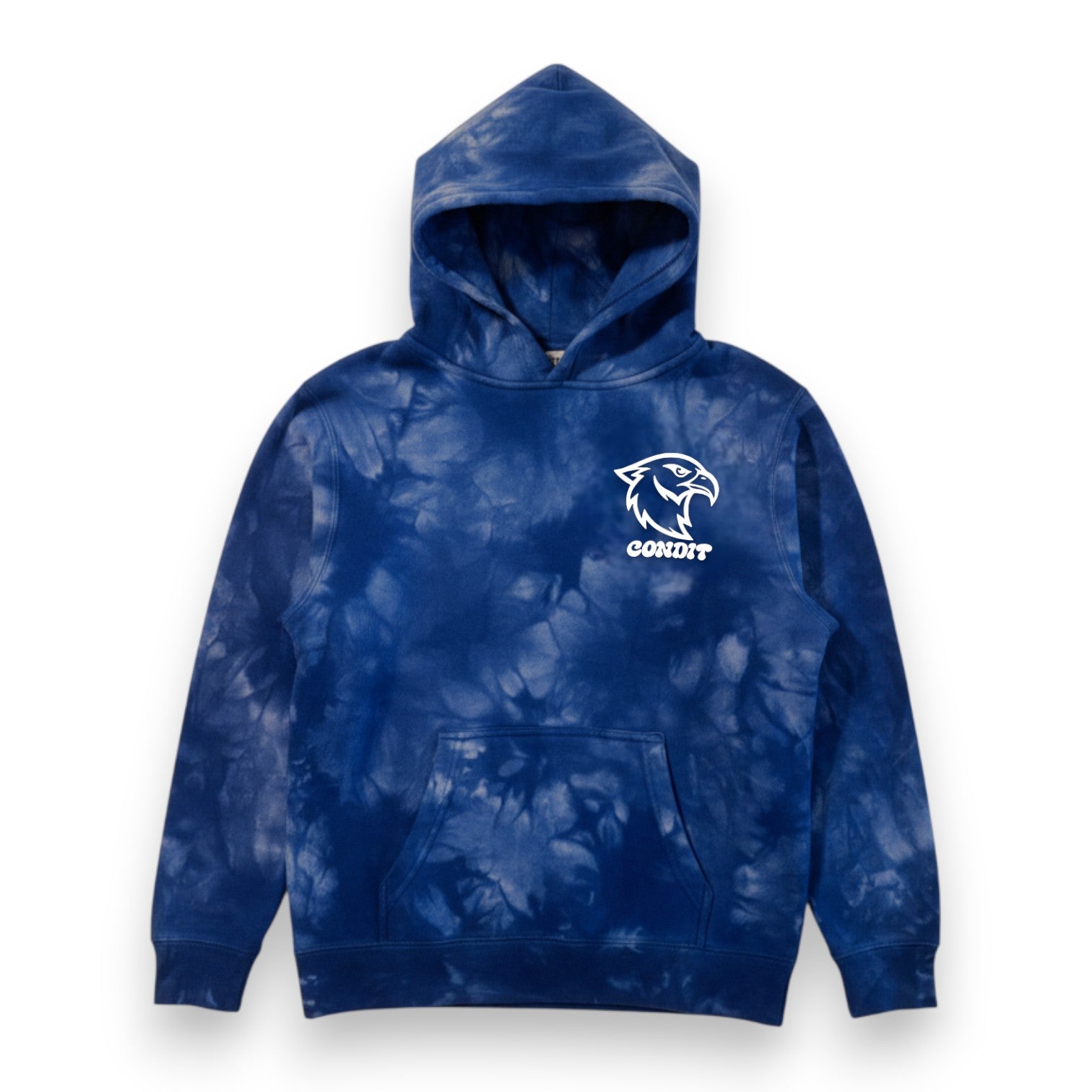 Condit Hoodie - Navy Tie Dye