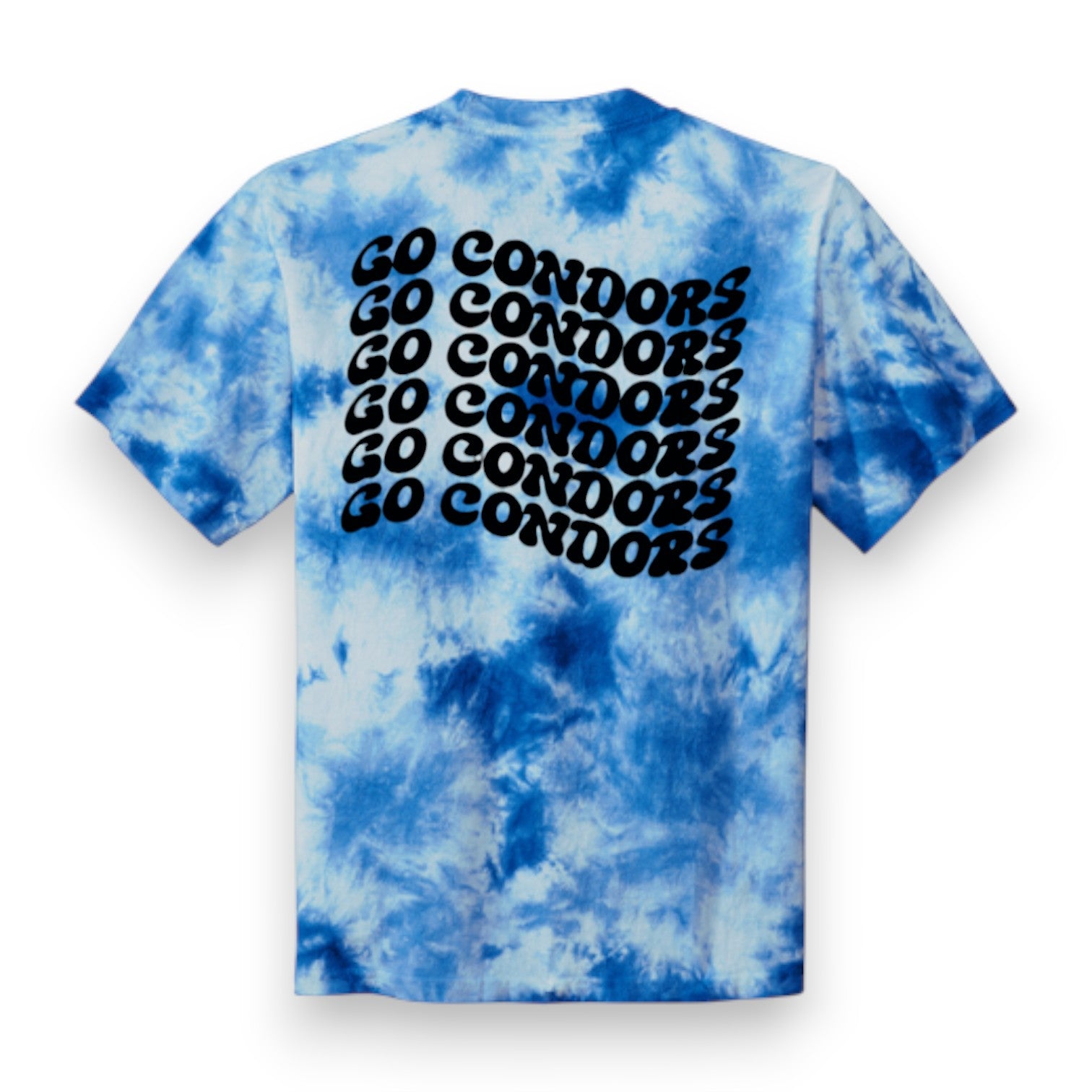 Condit T-Shirt - Royal Blue Tie Dye