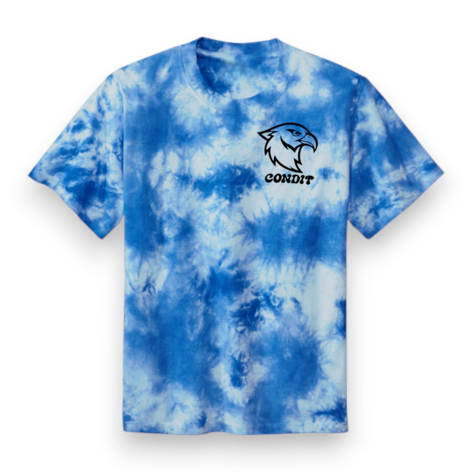 Condit T-Shirt - Royal Blue Tie Dye